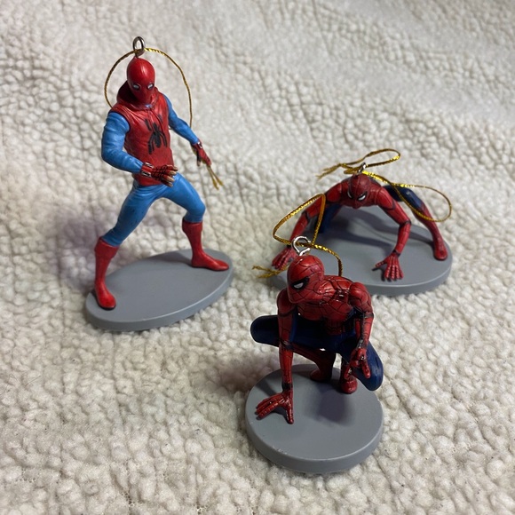 Disney Marvel Spider-Man Figures/ Ornaments Set of 3 - Picture 6 of 6